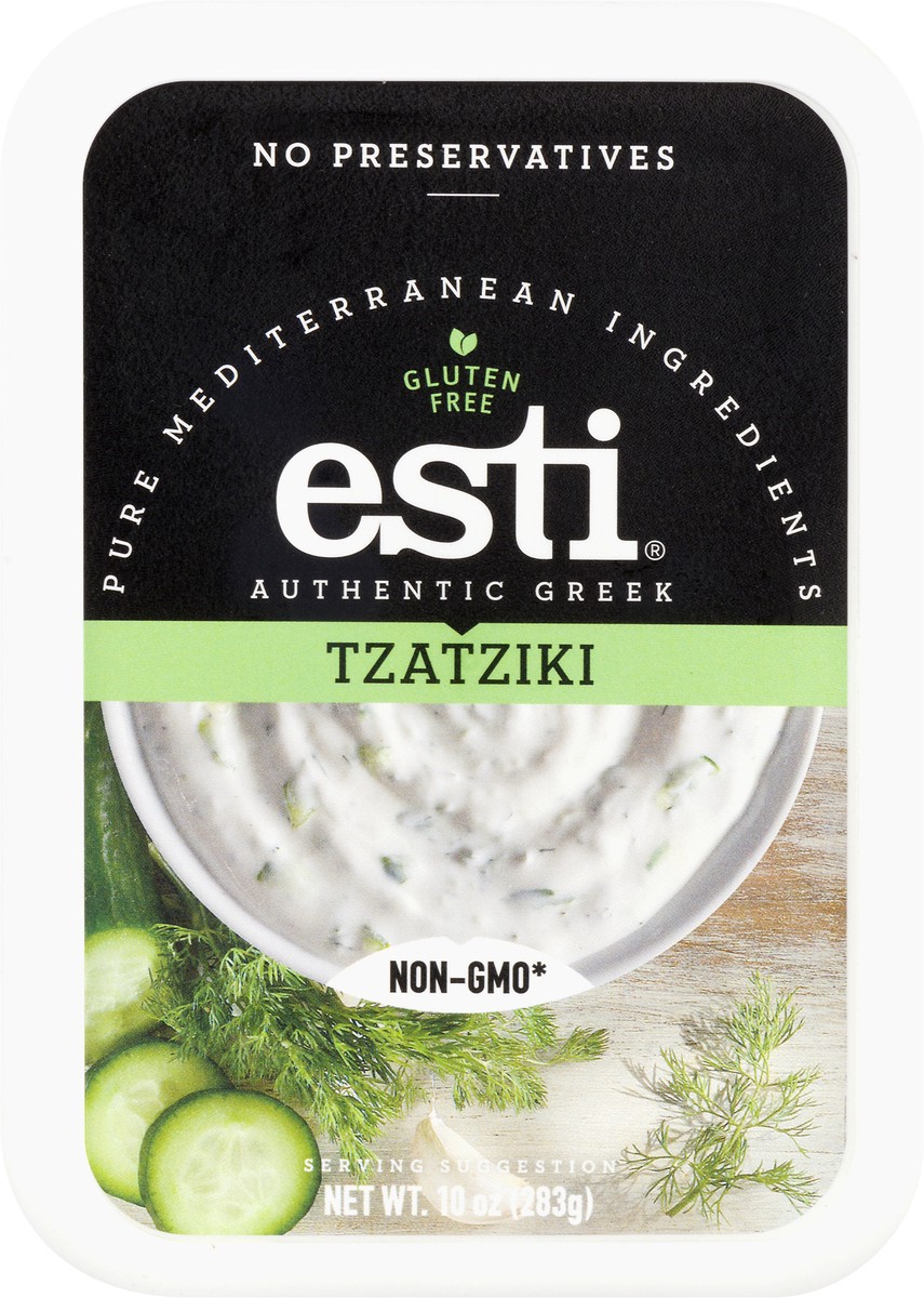 slide 7 of 13, esti Authentic Greek Tzatziki 10 oz, 10 oz