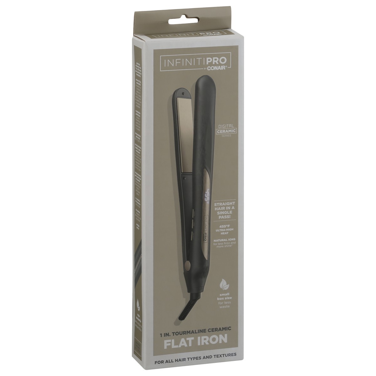 slide 2 of 9, Infiniti Pro 1" Ceramic Digital Flat Iron, 1 in