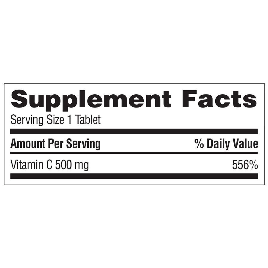 slide 3 of 5, Walgreens Vitamin C with Natural Rose Hips 500 mg, 400 ct
