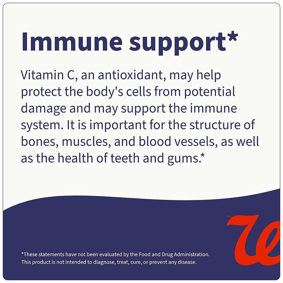 slide 2 of 5, Walgreens Vitamin C with Natural Rose Hips 500 mg, 400 ct