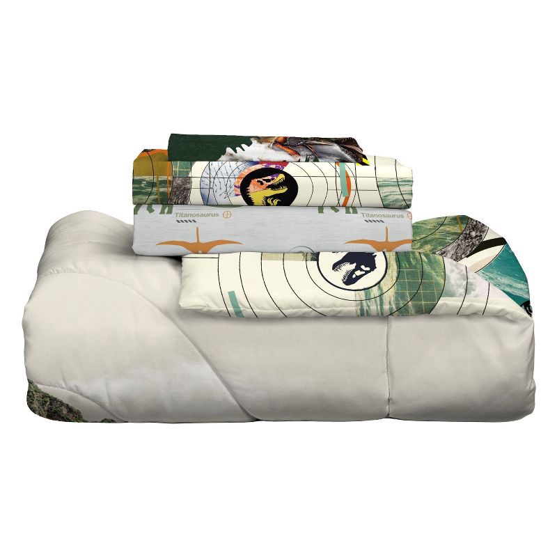 slide 7 of 8, Twin Jurassic World Sheet Set, 1 ct