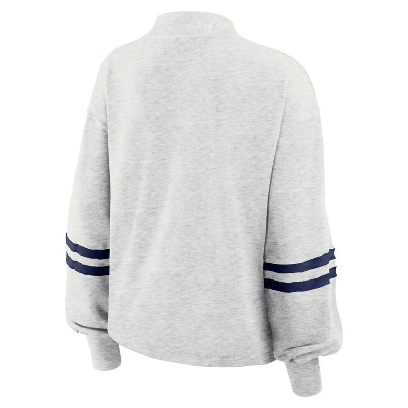 slide 4 of 5, NFL Seattle Seahawks Women's Oatmeal Heather Crew Neck - M, 1 ct