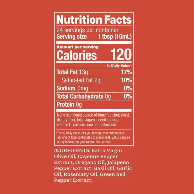 slide 6 of 6, Brightland Jalapeno and Herb Flavored Pizza Oil - 12 fl oz, 12 fl oz