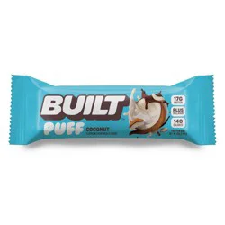 Built Bar Coconut Puff Protein Bar - 17g Protein - 1.41oz