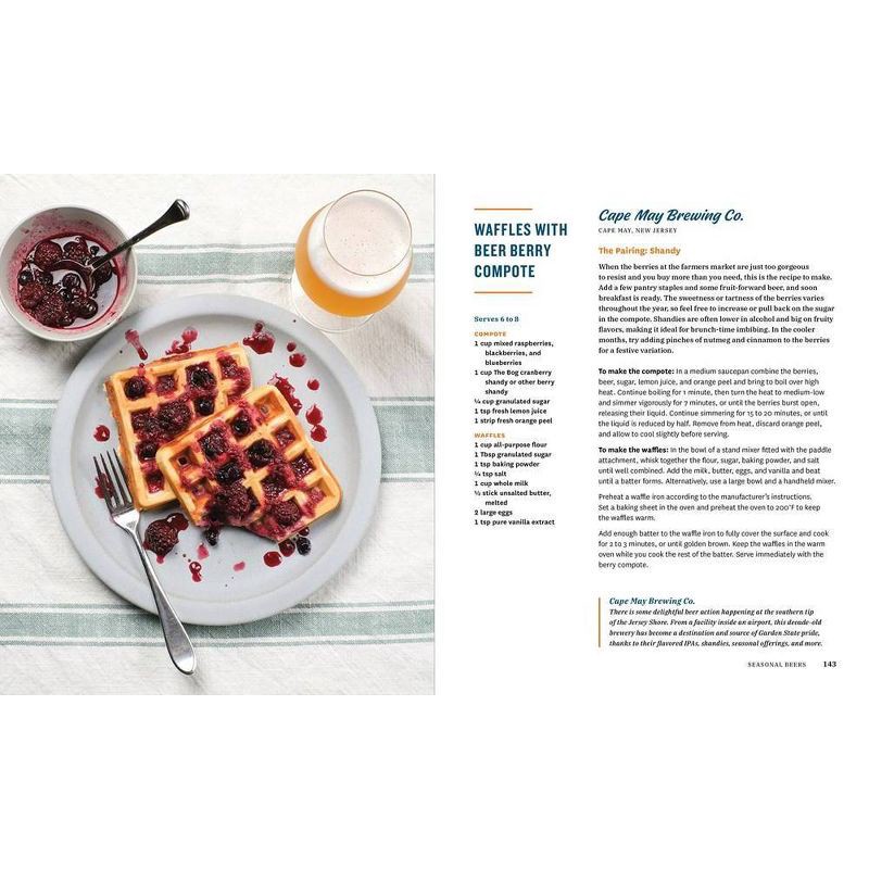 slide 4 of 5, Chronicle Books The Craft Brewery Cookbook - by John Holl (Hardcover), 1 ct