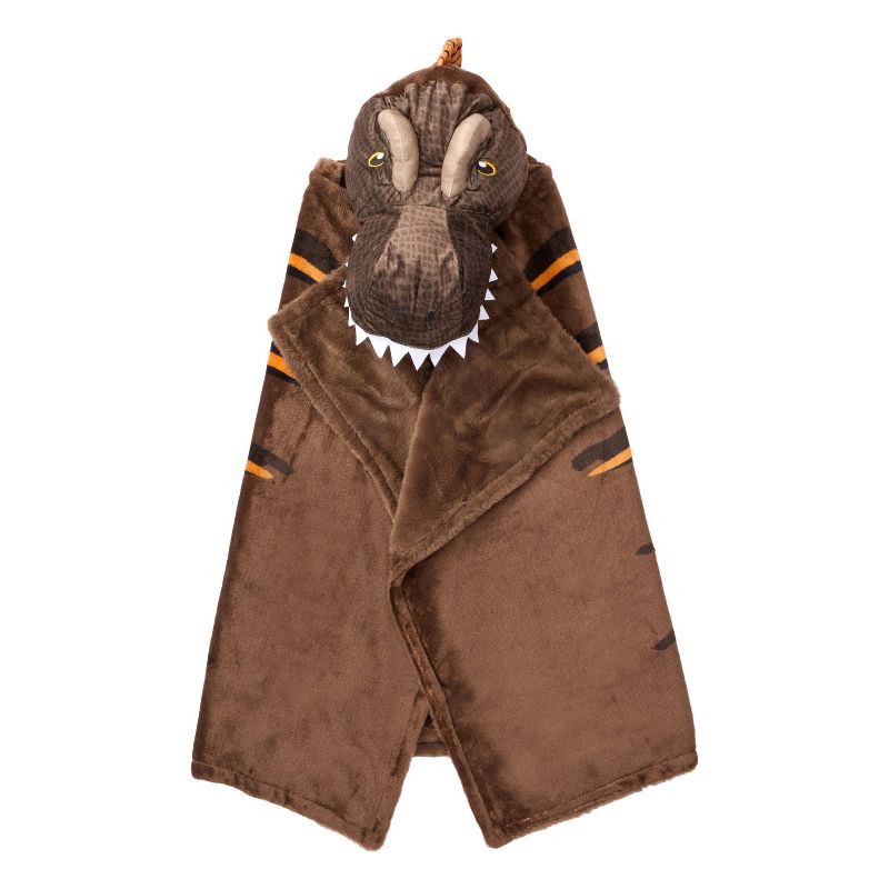 slide 2 of 4, Jurassic World Kids' Hooded Blanket, 1 ct