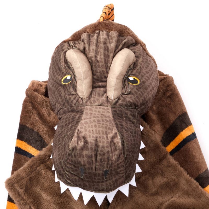 slide 4 of 4, Jurassic World Kids' Hooded Blanket, 1 ct