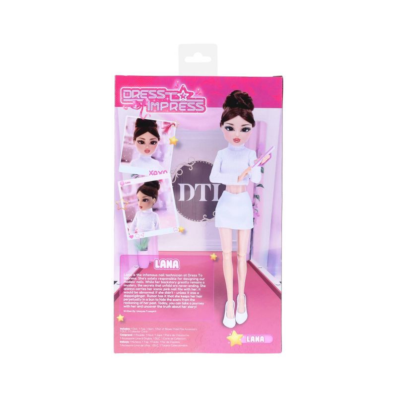 slide 5 of 5, Dress To Impress Fashion Dall Lana: Creativity-Focused Fashion Doll with Accessories & Stand, 1 ct