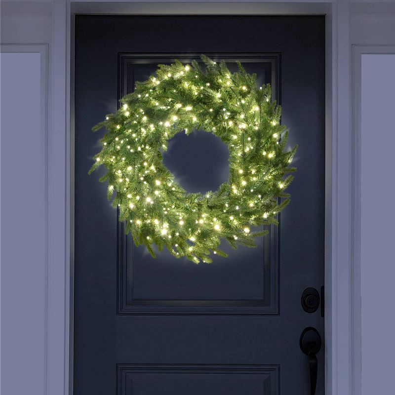 slide 6 of 6, Philips 30" High Density Led Wreath, 1 ct