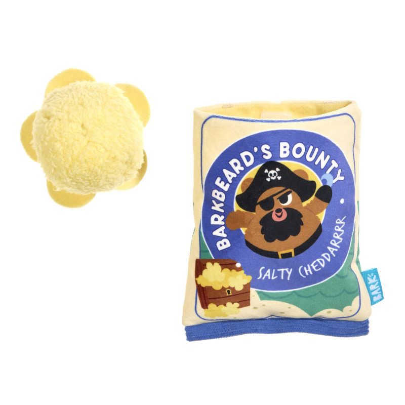 slide 2 of 7, BARK Sniffin Booty Barkbeards Bounty Dog Plush Toy, 1 ct