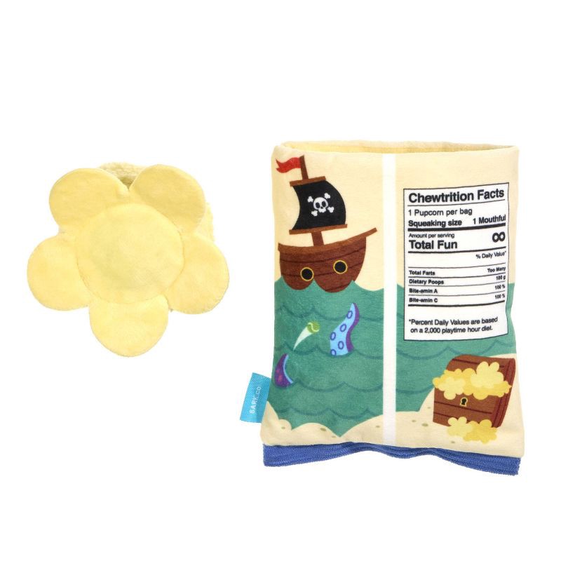 slide 3 of 7, BARK Sniffin Booty Barkbeards Bounty Dog Plush Toy, 1 ct