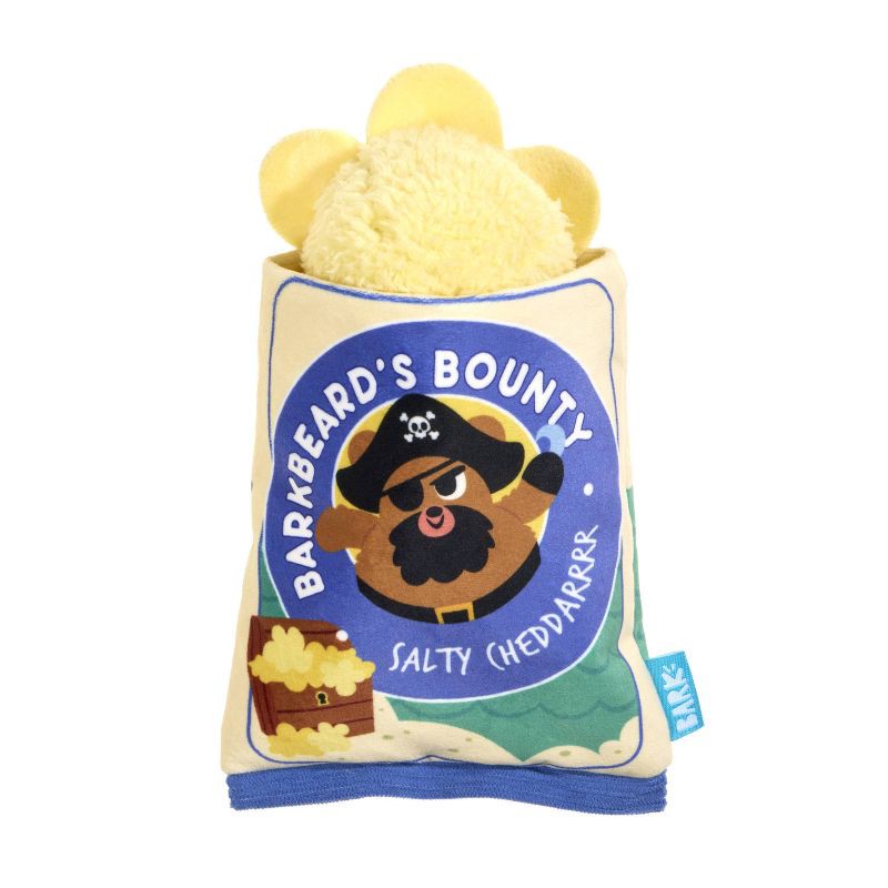 slide 1 of 7, BARK Sniffin Booty Barkbeards Bounty Dog Plush Toy, 1 ct