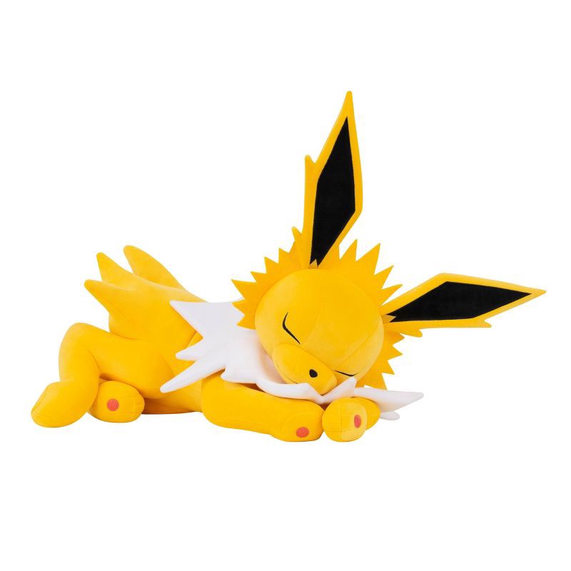 slide 3 of 6, Pokemon 18" Sleeping Plush Jolteon Stuffed Animal, 1 ct