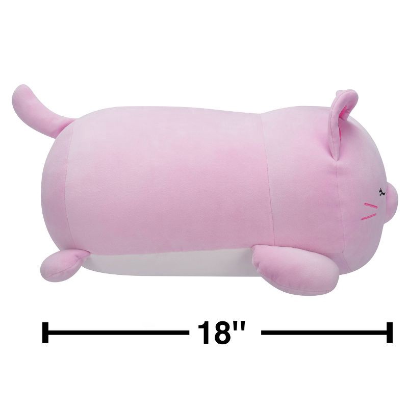 slide 3 of 12, 18" Pink Cat Squishmallows Plush, 1 ct