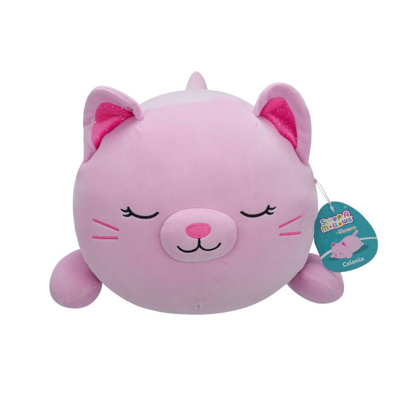 slide 5 of 12, 18" Pink Cat Squishmallows Plush, 1 ct