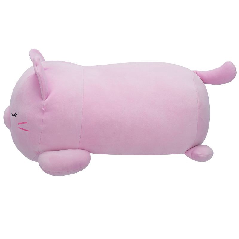 slide 9 of 12, 18" Pink Cat Squishmallows Plush, 1 ct