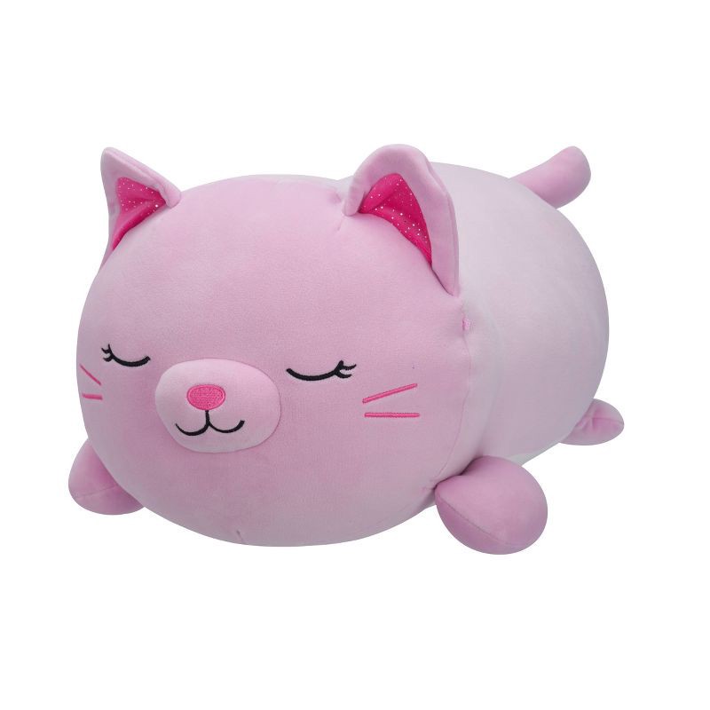 slide 1 of 12, 18" Pink Cat Squishmallows Plush, 1 ct