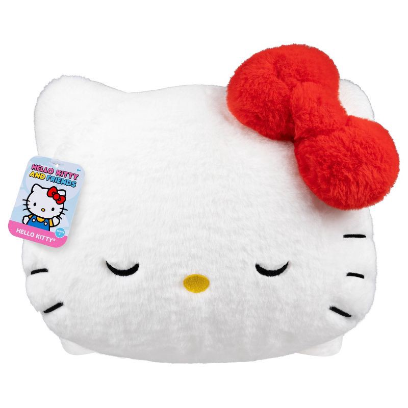 slide 3 of 3, Hello Kitty 18" Sleeping Plush Stuffed Animal, 1 ct