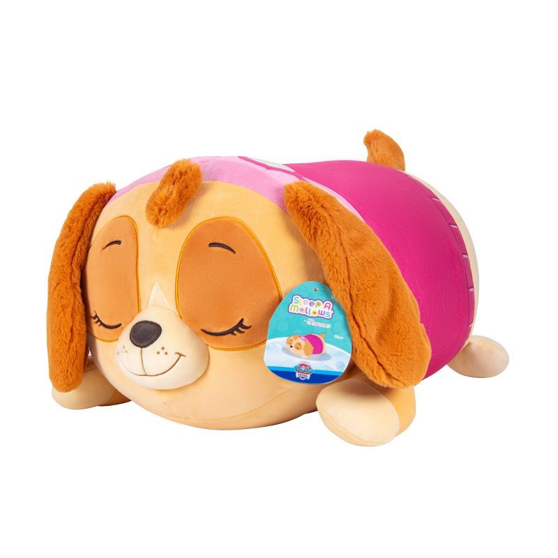 slide 2 of 12, PAW Patrol 18" Jumbo Plush Sleepamallows Skye Stuffed Animal, 1 ct
