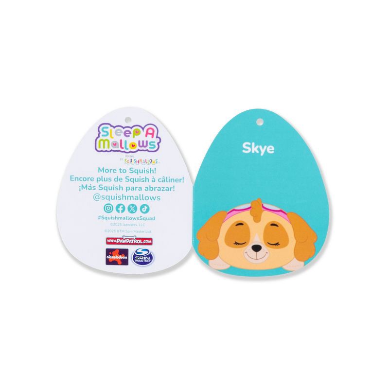 slide 12 of 12, PAW Patrol 18" Jumbo Plush Sleepamallows Skye Stuffed Animal, 1 ct
