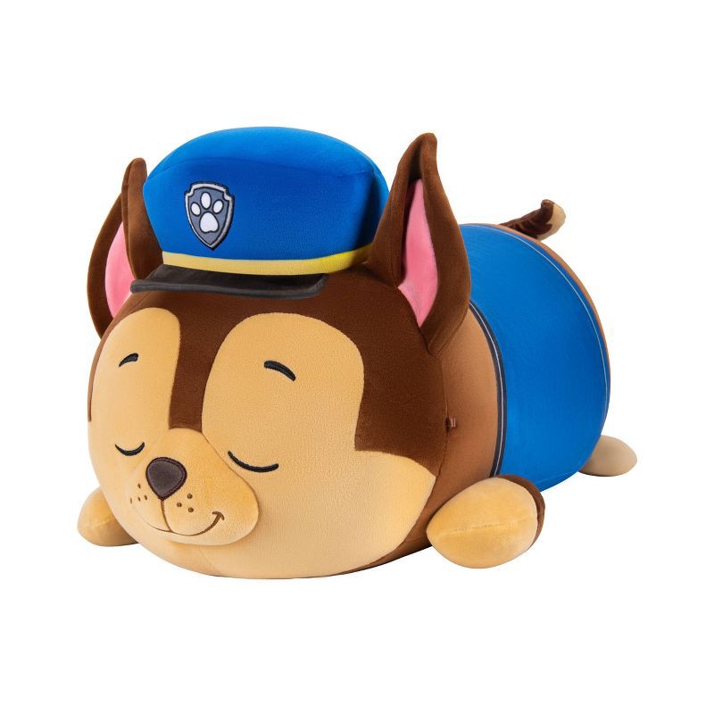 slide 1 of 12, PAW Patrol 18" Jumbo Plush Sleepamallows Chase Stuffed Animal, 1 ct
