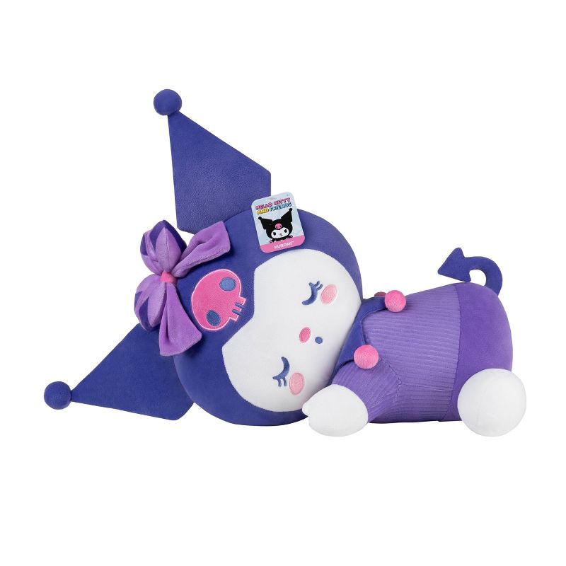 slide 2 of 4, 18" Hello Kitty Sleeping Plush Kuromi, 1 ct