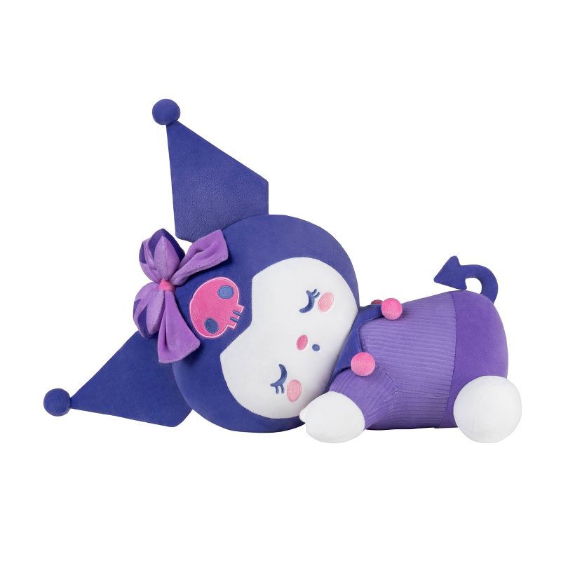 slide 1 of 4, 18" Hello Kitty Sleeping Plush Kuromi, 1 ct