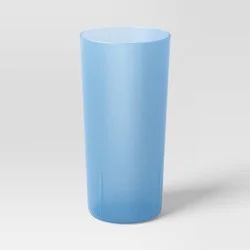 26 fl oz Tall Tumbler Blue - Room Essentials™