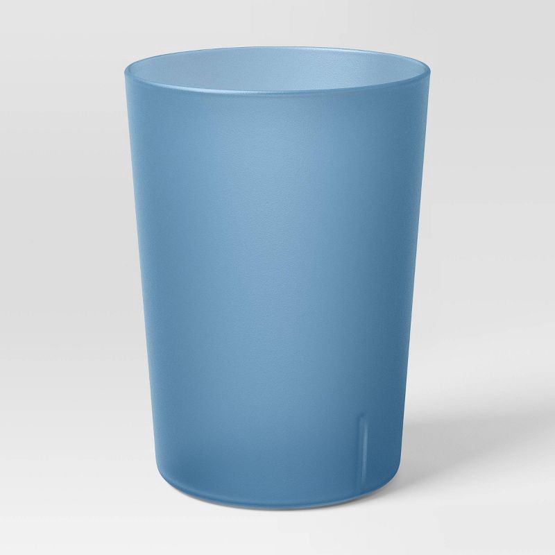 slide 1 of 3, 18 fl oz Short Tumbler Blue - Room Essentials™, 18 fl oz