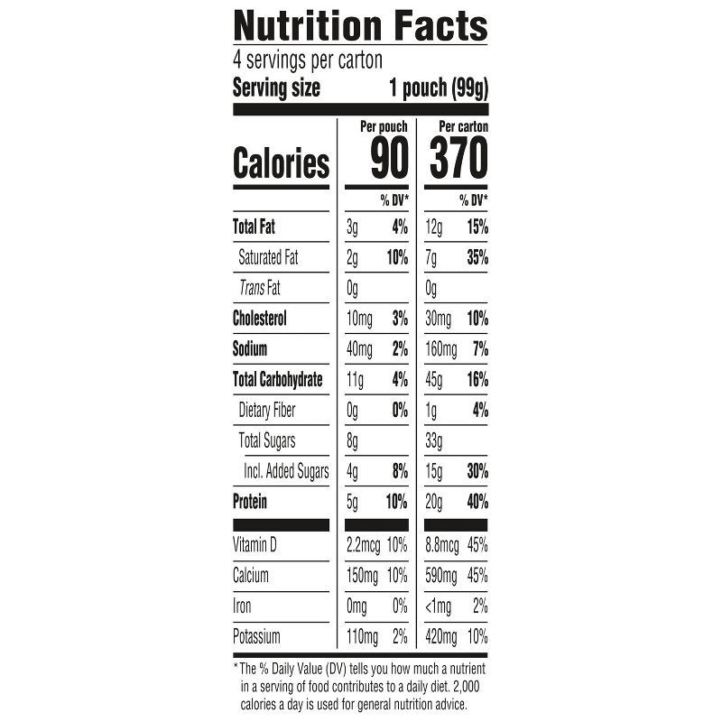 slide 8 of 12, Too Good & Co. Kids' Pear Berry Traditional Yogurt Pouches - 14oz/4ct, 4 ct; 14 oz