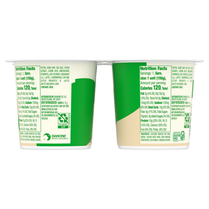 slide 12 of 13, ACTIVIA Vanilla Probiotic Yogurt Cups - 21.2oz/4ct, 21.2 oz, 4 ct