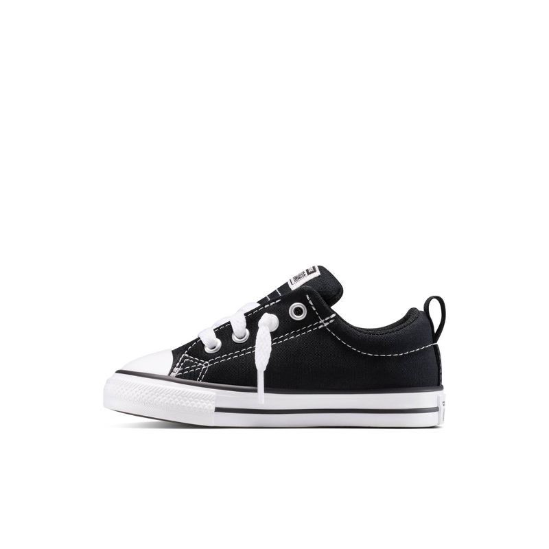 slide 3 of 8, Converse Toddler Street Ox Low Top Sneakers - Light Black 5T, 1 ct