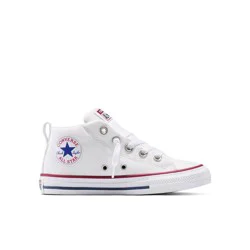 Converse Kids' Street Mid Top Sneakers - White 13