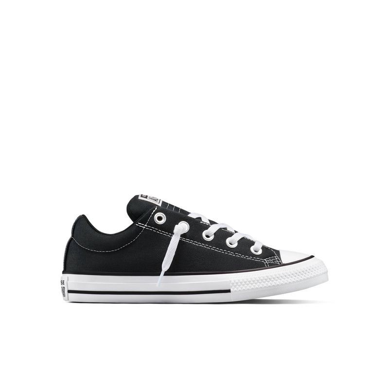 slide 7 of 8, Converse Kids' Street Ox Low Top Sneakers - Black 1, 1 ct