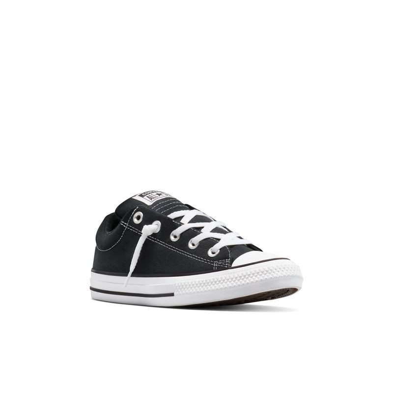 slide 1 of 8, Converse Kids' Street Ox Low Top Sneakers - Black 2, 1 ct