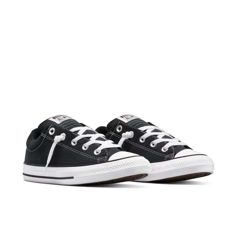 slide 6 of 8, Converse Kids' Street Ox Low Top Sneakers - Black 5, 1 ct