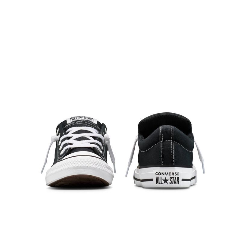 slide 5 of 8, Converse Kids' Street Ox Low Top Sneakers - Black 6, 1 ct