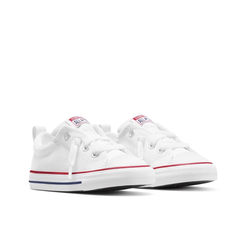 slide 5 of 8, Converse Toddler Street Ox Low Top Sneakers - White 9T, 1 ct