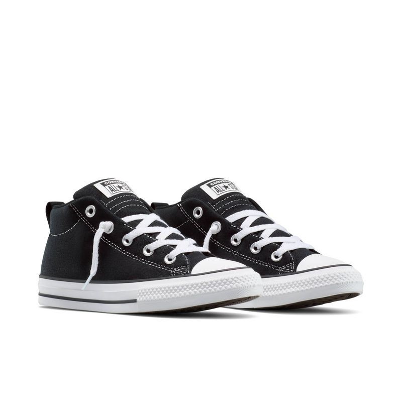 slide 2 of 6, Converse Kids' Street Mid Top Sneakers - Black 1, 1 ct