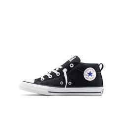 Converse Kids' Street Mid Top Sneakers - Black 6