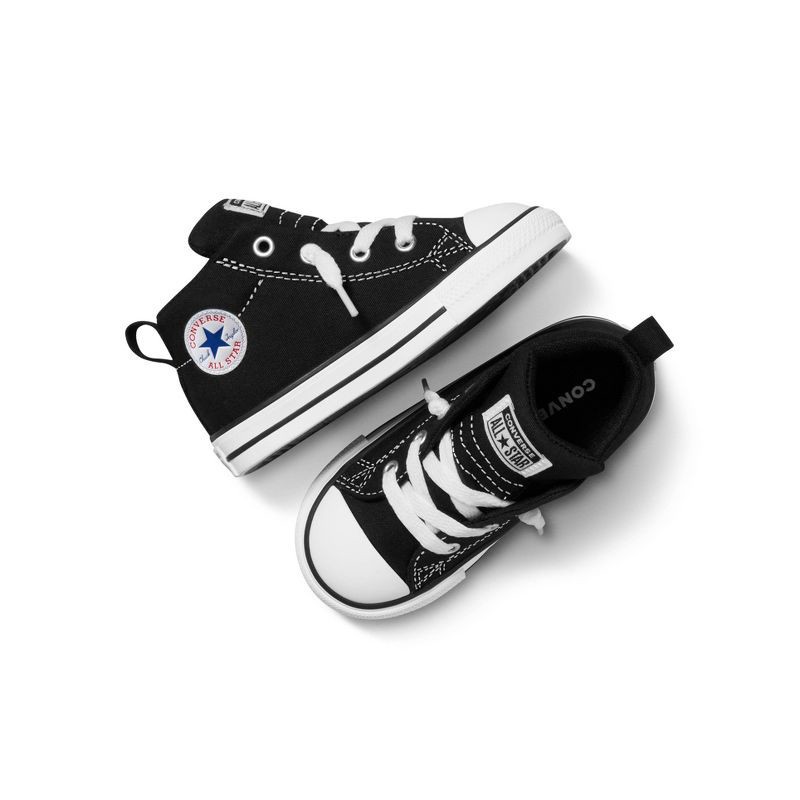 slide 5 of 9, Converse Toddler Street Mid Top Sneakers - Light Black 5T, 1 ct