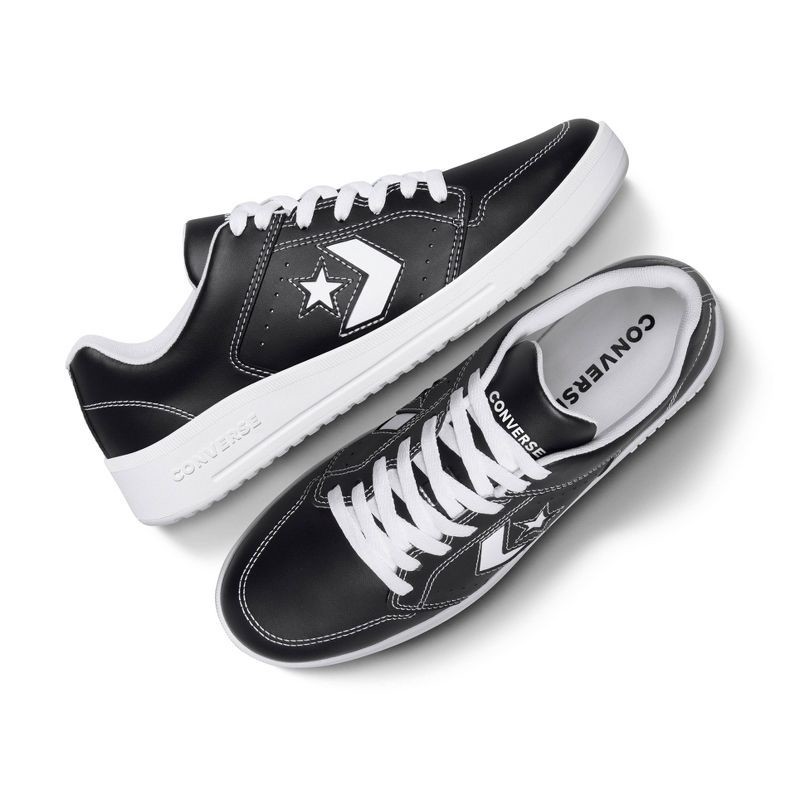 slide 2 of 3, Converse Kids'/Adult Day One Court Classic Sneakers - Black/White M 6/W 7.5, 1 ct
