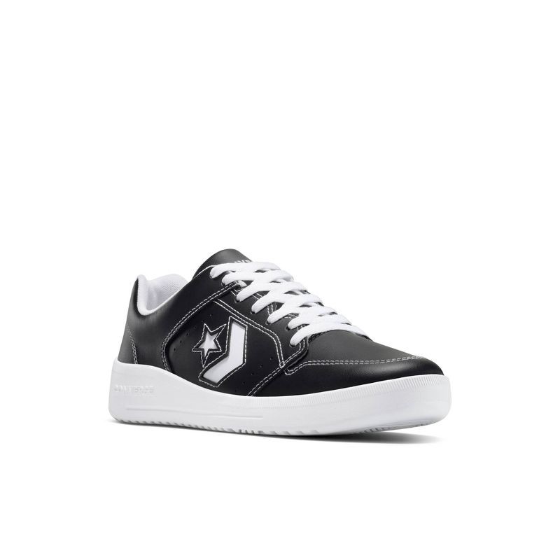 slide 3 of 3, Converse Kids'/Adult Day One Court Classic Sneakers - Black/White M 6/W 7.5, 1 ct
