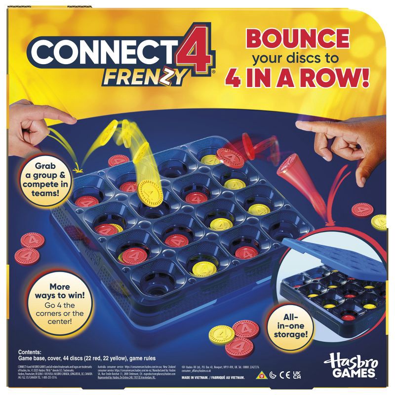 slide 9 of 9, Hasbro Connect 4 Frenzy Board Game, 1 ct