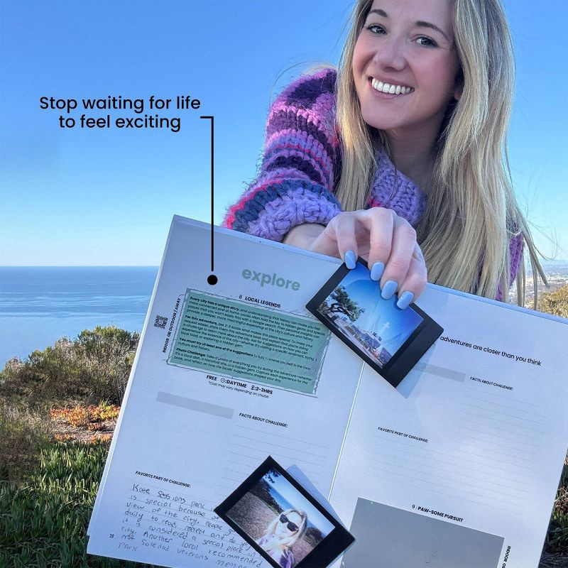 slide 4 of 6, The Adventure Challenge Solo Edition Board Game: Social Skills, 40-80 Min Playtime, Includes Book, Party Game, 1 ct