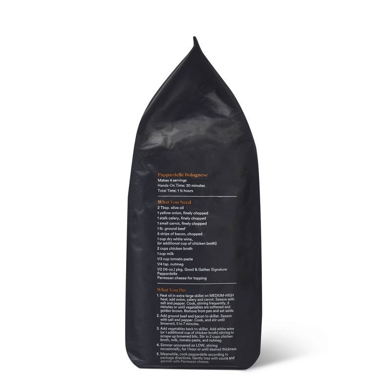 slide 4 of 7, Pappardelle - 16oz - Good & Gather™, 16 oz