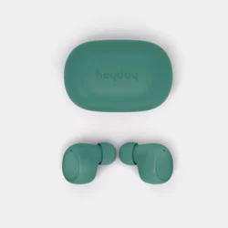True Wireless Bluetooth Sweat Resistant Earbuds - heyday™ Deep Sage: In-Ear, USB-C