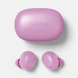 True Wireless Bluetooth Sweat Resistant Earbuds - heyday™ Bright Lilac: Lightweight USB-C Speaker