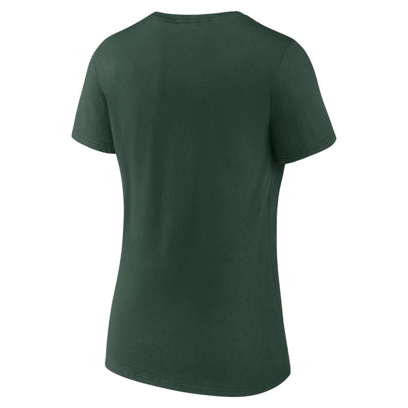 slide 2 of 3, NFL Green Bay Packers Women's Short Sleeve V-Neck T-Shirt - S, 1 ct