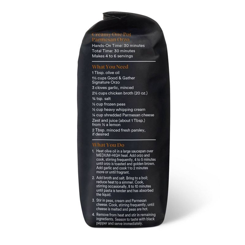 slide 4 of 7, Orzo - 16oz - Good & Gather™, 16 oz